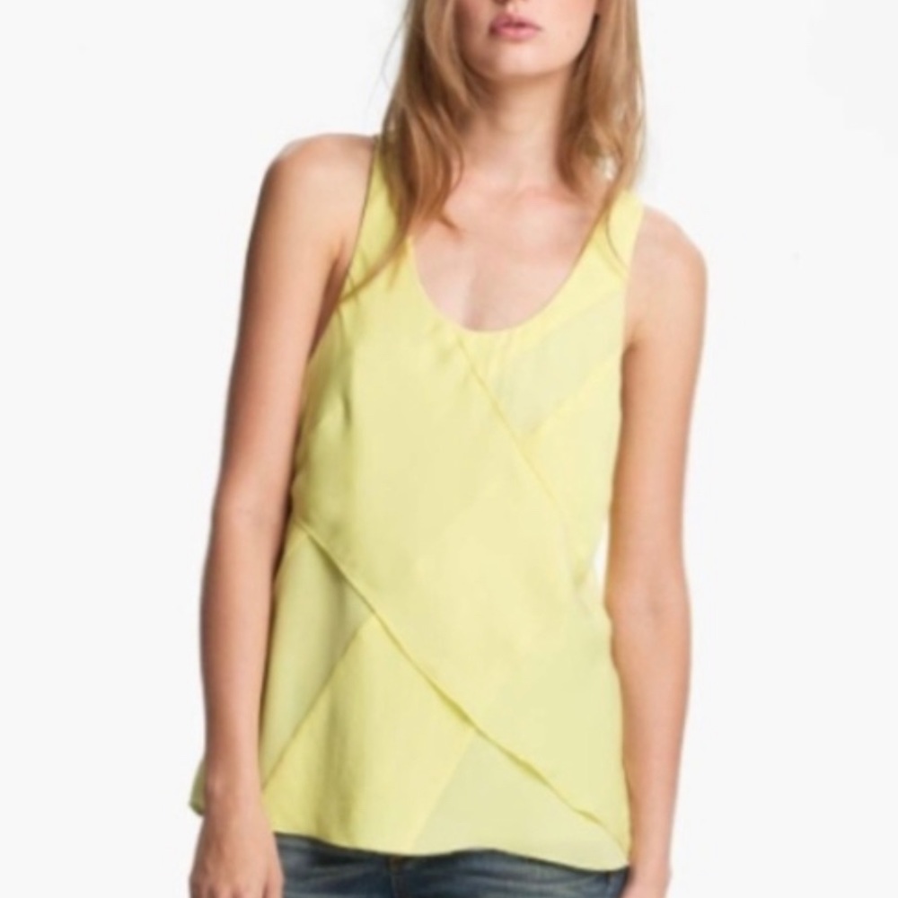 Rag & Bone Airi Layered Asymmetrical Tank